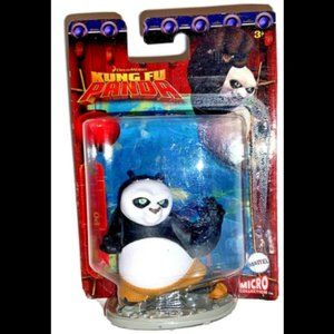 Kung Fu Panda Po Panda Dreamworks Mattel Micro Collection Figure Approx 2"x2"